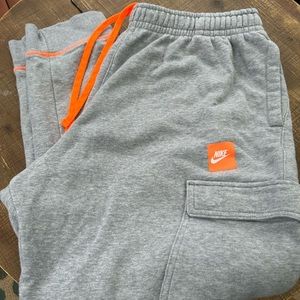 COPY - NIKE Cargo Sweatpant- Orange Stitching. Size XXL